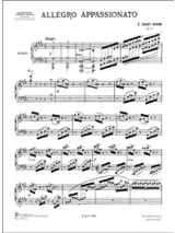 Allegro Appassionato Opus 70 - SAINT-SAËNS - Partition - Piano